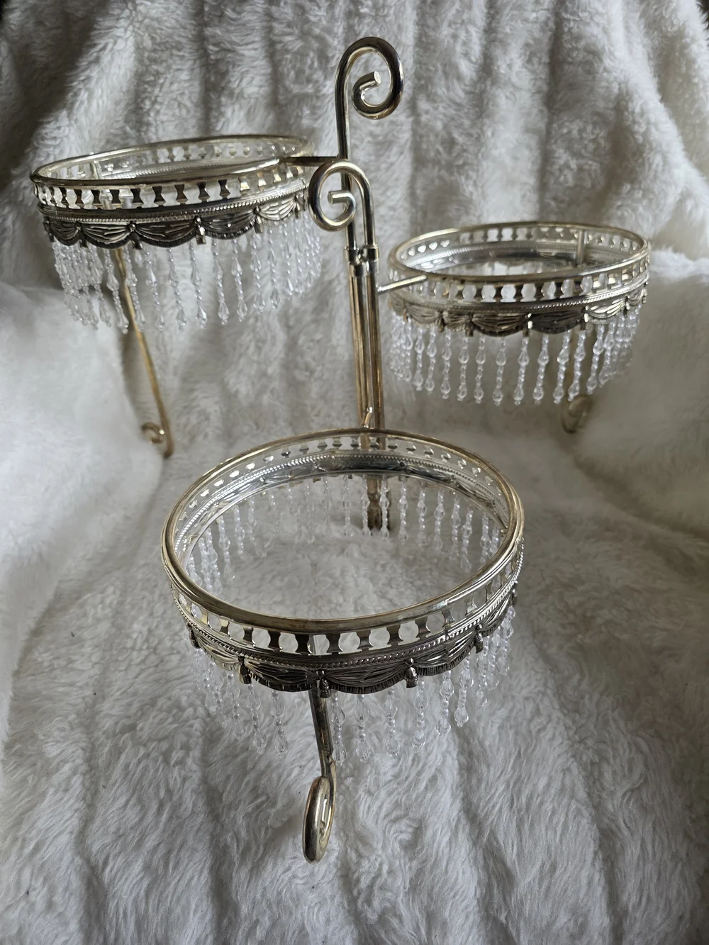 Devco silver three tier